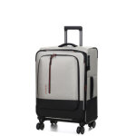 Valise souple extensible travelite crosslite 5. 0 m 66 cm nature blanc