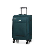 Valise souple extensible worldline corinthe 67 cm bleu canard vert