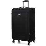 Valise souple extensible worldline corinthe 88 cm noir