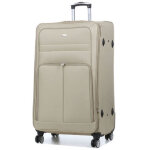 Valise souple extensible worldline horta 3 - 88 cm vert tilleul