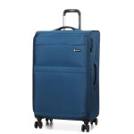 Valise souple horizon premium dressing 78 cm bleu