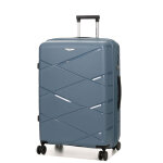 Valise soute long s�jour rigide extensible worldline kos 2 - 75 cm bleu orage