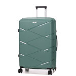 Valise soute long s�jour rigide extensible worldline kos 2 - 75 cm vert sauge