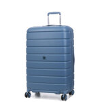 Valise soute rigide extensible roncato relife 73 cm bleu retro