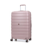 Valise soute rigide extensible roncato relife 73 cm rose pastel