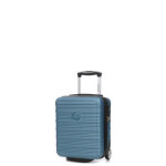 Valise underseat extensible linz 2 - 40x30x20 cm - 2 roues bleu orage Valise underseat extensible linz 2 - 40x30x20 cm - 2 roues bleu orage