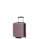 Valise underseat extensible linz 2 - 40x30x20 cm - 2 roues rose