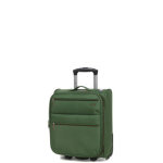 Valise underseat lys nashville 43 cm - 2 roues vert / chocolat