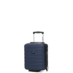 Valise underseat rigide extensible worldline linz 3 - 40 cm bleu marine