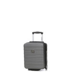 Valise underseat rigide extensible worldline linz 3 - 40 cm gris