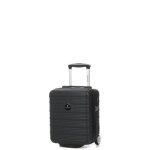 Valise underseat rigide extensible worldline linz 3 - 40 cm noir