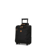 Valise underseat souple bric's x - travel 45 cm - 2 roues noir