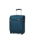 Valise underseat souple samsonite base breeze 45 x 36 x 20 cm petrol blue bleu