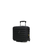 Valise unserseat rigide extensible delsey shadow 5. 0 - 37. 5 cm - 2 roues noir
