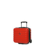 Valise unserseat rigide extensible delsey shadow 5. 0 - 37. 5 cm - 2 roues rouge intense