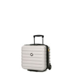 Valise unserseat rigide delsey shadow 5. 0 - 37. 5 cm ivoire blanc