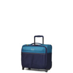 Valise unserseat souple delsey brochant 3 - 39 cm bleu outremer