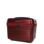 Vanity case rigide airtex prometheus 34 cm bordeaux rouge