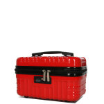 Vanity case rigide kinston constance 32. 5 cm rouge