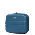 Vanity case rigide roncato b - flying 34 cm denim bleu