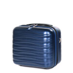 Vanity case rigide roncato wave 33. 5 cm denim bleu