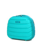 Vanity case rigide snowball cologne 36 cm aqua green bleu