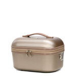 Vanity case rigide travel's classic 34 cm bronze marron