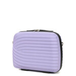 Vanity case semi rigide lys managua 35 cm lavande violet solde