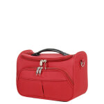 Vanity case souple airtex terre 32 cm rouge