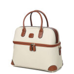 Vanity case souple bric's firenze 35 cm cr�me blanc