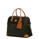 Vanity case souple bric's life 35 cm olive marron