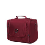 Vanity case souple delsey victoire 28 cm bordeaux rouge