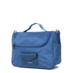 Vanity case souple lancaster smart kba 28 cm bleu stone