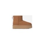 Botte ugg classic mini � plateforme pour femme | ugg ue in brown, taille 40, daim
