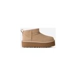 Botte ugg classic ultra mini � plateforme pour enfant | ugg ue in beige, taille 32. 5, daim