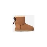 Botte ugg mini bailey bow ii pour enfant | ugg ue in brown, taille 27. 5, double face
