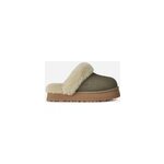 Ugg chausson disquette in moss green / muted brass, taille 38, daim