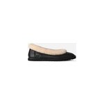 Ugg ballerine en cuir zora in black, taille 36