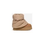Ugg botte matelasse classic mini dipper in amphora / chestnut, taille 40, textile / daim