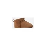 Ugg bottine classic ultra mini pour grand enfant in brown, taille 16, daim