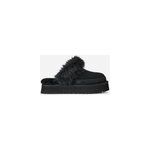 Ugg chausson disquette chalet in black, taille 39, daim