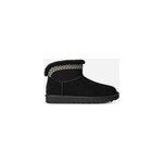 Ugg classic ultra mini taslyn boot in black, taille 38, daim