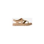 Ugg sandale goldengaze toe post in beige, taille 43, daim
