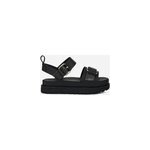 Ugg goldenstar villa in black, taille 41, nubuck / cuir
