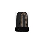 Ugg moufle brode atherson in black, taille l / xl, shearling