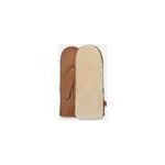 Ugg moufle en peau de mouton apparente in brown, taille l / xl, shearling