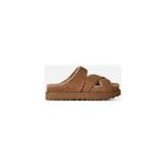 Ugg mule greenport � lani�re crois�e in brown, taille 36, daim