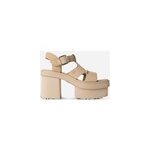 Ugg salom new heights  plateforme in brown, taille 41, daim