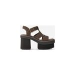 Ugg salom new heights  plateforme in molasses, taille 41, nubuck