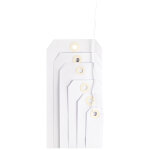 1000 étiquettes américaines 120 x 60 mm avec attache 1000 étiquettes américaines 120 x 60 mm avec attache
